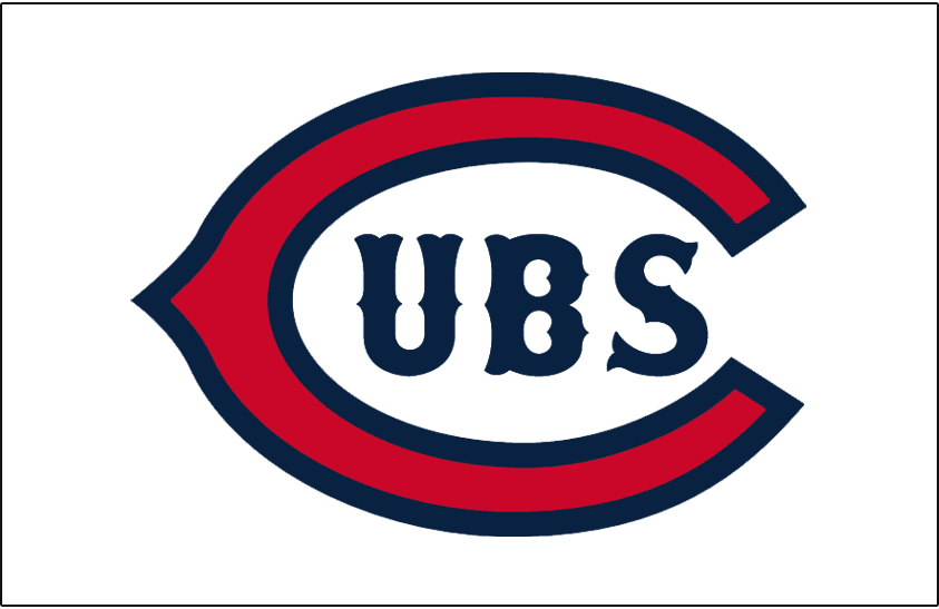 Chicago Cubs 1925-1926 Jersey Logo fabric transfer